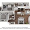 Floor plan: The Martinique Autograph