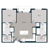 Floor plan: Overland