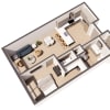 Floor plan: Monet Juene