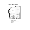 Floor plan: A1B