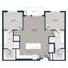 Floor plan: Woodruff B