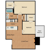 Floor plan: 2-1