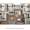 Floor plan: Sapphire *Newly Renovated