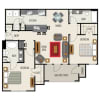 Floor plan: B2W