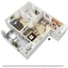 Floor plan: One Bedroom
