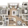 Floor plan: B3