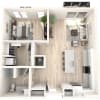 Floor plan: A1c
