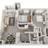 Floor plan: Franklin Diamond