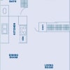 Floor plan: 1 Bedroom/1 Bath