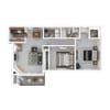 Floor plan: King Suite