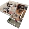 Floor plan: 2 BR Designer Overlook