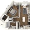 Floor plan: A3-727sf-FinishIV