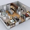 Floor plan: B1-4