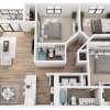 Floor plan: C1DP