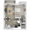 Floor plan: A1-664-1