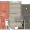Floor plan: By The Bed Pricing: Two Bedroom 
