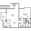 Floor plan: 1B