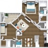 Floor plan: Matisse