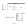 Floor plan: One Bed One Bath