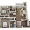 Floor plan: Willow 2nd Floor
