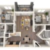 Floor plan: B2 - The Laurel