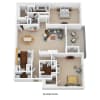 Floor plan: Charles II