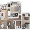 Floor plan: B3P