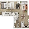 Floor plan: B2 ADA