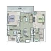 Floor plan: B1A2