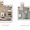 Floor plan: Post Oak Townhome