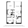 Floor plan: B05A - JR 2 Bedroom