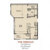 Floor plan: Hibiscus - Renovated