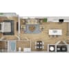 Floor plan: A1 | Renovated