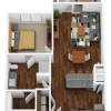 Floor plan: A1E-S