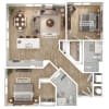 Floor plan: 2 Bed/2 Bath-B10
