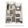 Floor plan: Studio F