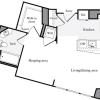 Floor plan: Studio A