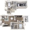 Floor plan: B1TG-E