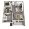 Floor plan: A1B