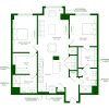 Floor plan: B8