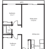 Floor plan: 2x1