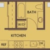 Floor plan: 1A