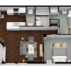 Floor plan: B1 - Remodel