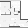 Floor plan: 1 Bed/1 Bath-A4_Intersect at O
