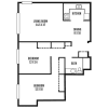 Floor plan: Renovated - Two Bedroom