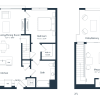 Floor plan: A1 Loft | 1 Bed | 1 Bath | Loft