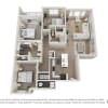 Floor plan: 3x2-1227