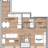 Floor plan: 221 – H
