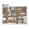 Floor plan: C3B
