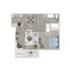 Floor plan: A1 Renovated